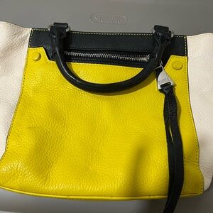 Aimee Kestenberg soft leathered yellow bag!